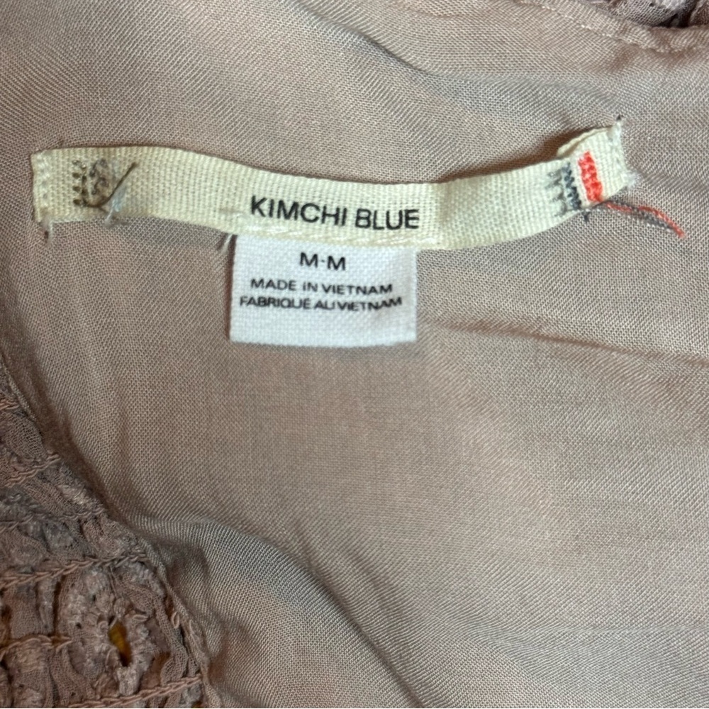 Urban Outfitters Kimchi Blue Leilani Broderie Mini Dress SZ. M - Picture 14 of 16